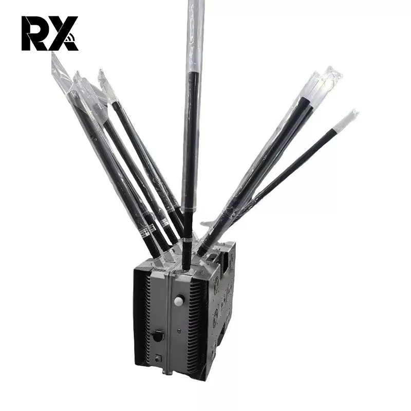 10 च्यानल फुल ब्यान्ड 360° पत्ता लगाउने जामिङ उपकरण