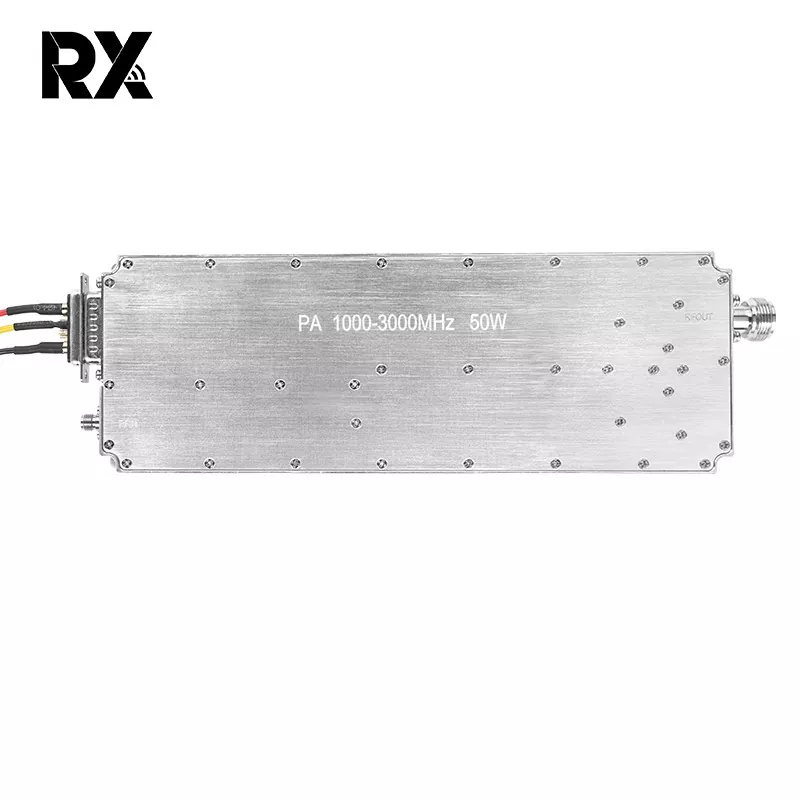 कुनै डिजिटल स्रोत छैन 1000-3000MHz एम्पलीफायर पावर जैमर मोड्युल 50W